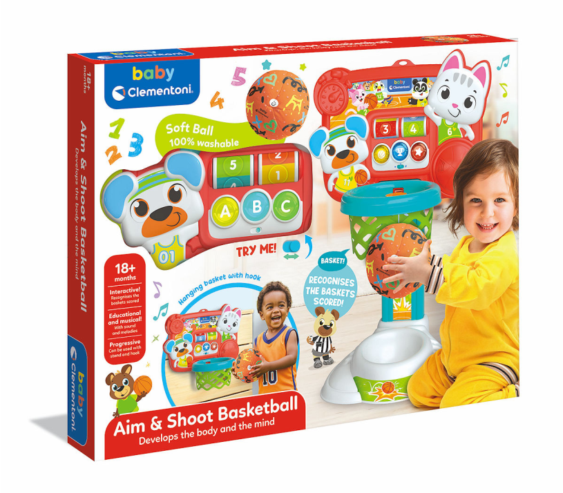 Clementoni Baby Aim & Shoot Basketbal