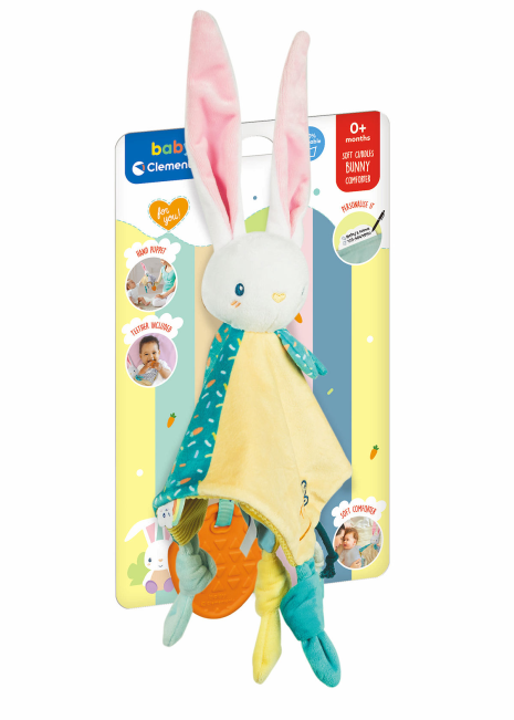 Clementoni Baby Knuffeldoekje - Konijn