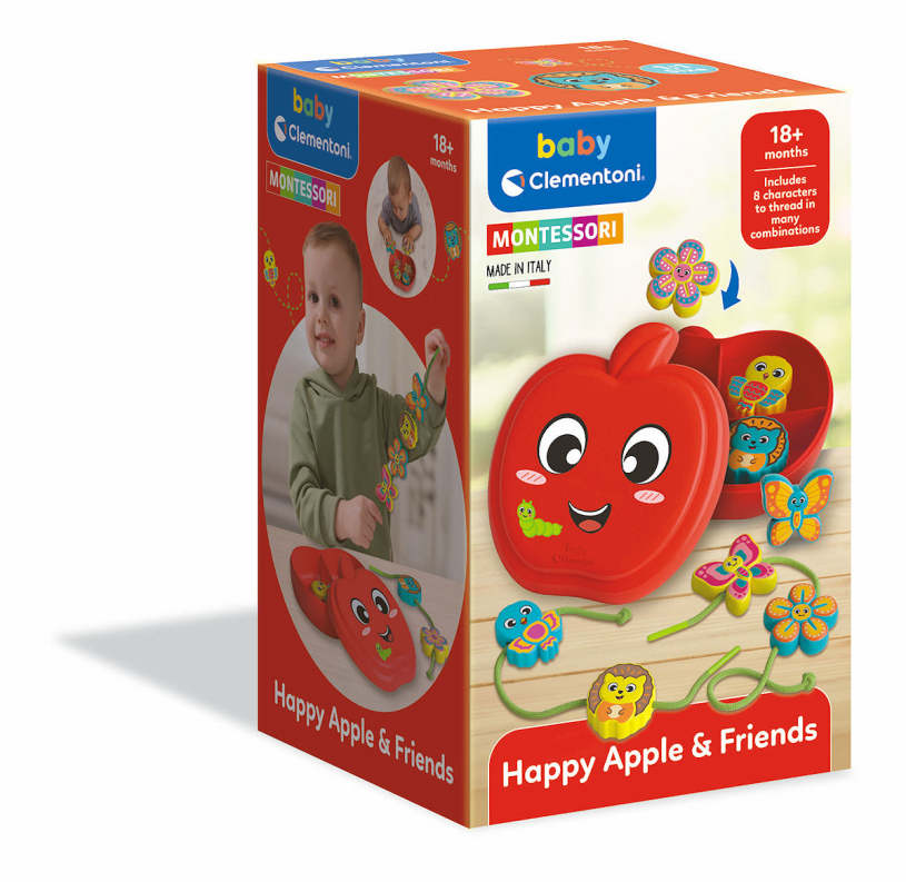Clementoni Baby Happy Apple & Friends