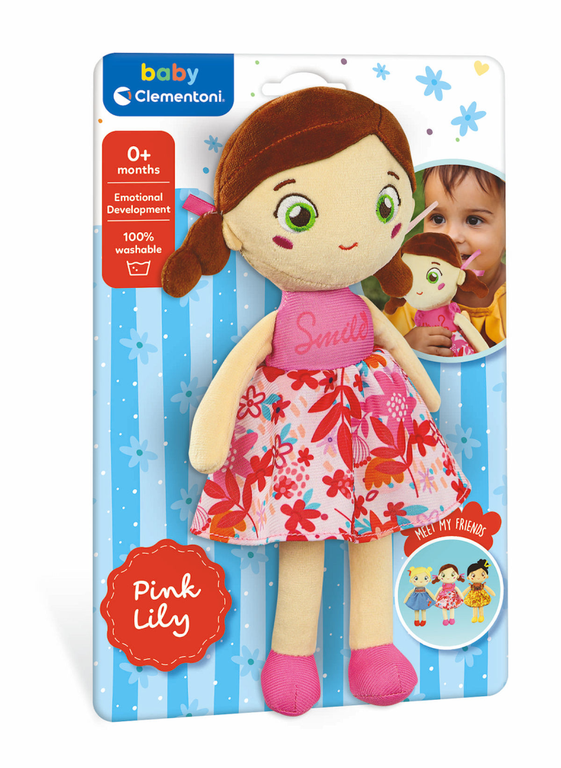 Clementoni zachte pop - Pink Lilly
