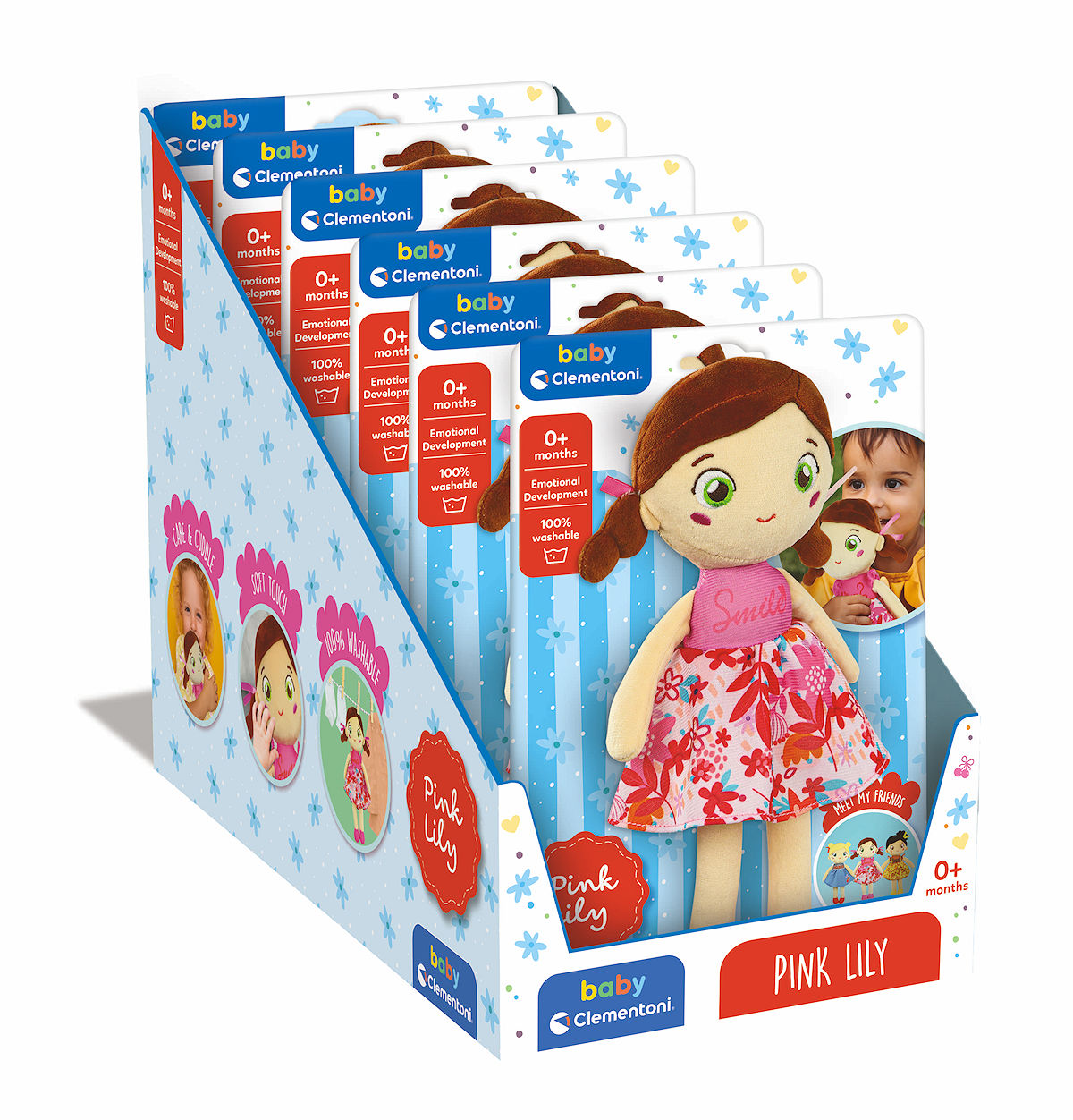 Clementoni zachte pop - Pink Lilly