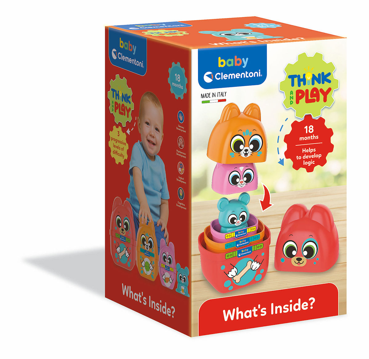 Clementoni Baby Matrioska stapelspel