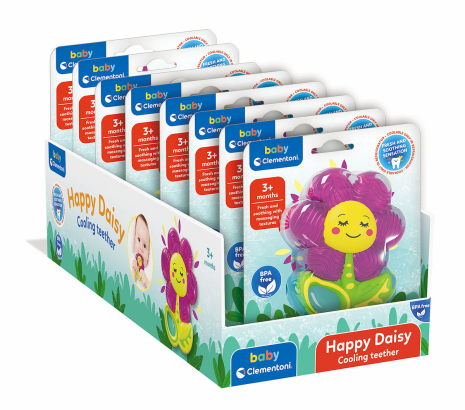 Clementoni Baby Bijtring verkoelend - Bloem
