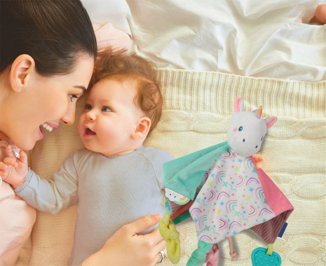 Clementoni Baby Knuffeldoekje - Eenhoorn