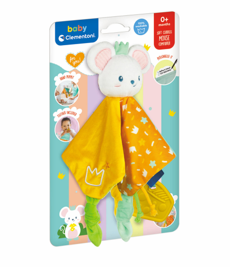Clementoni Baby Knuffeldoekje - Muis