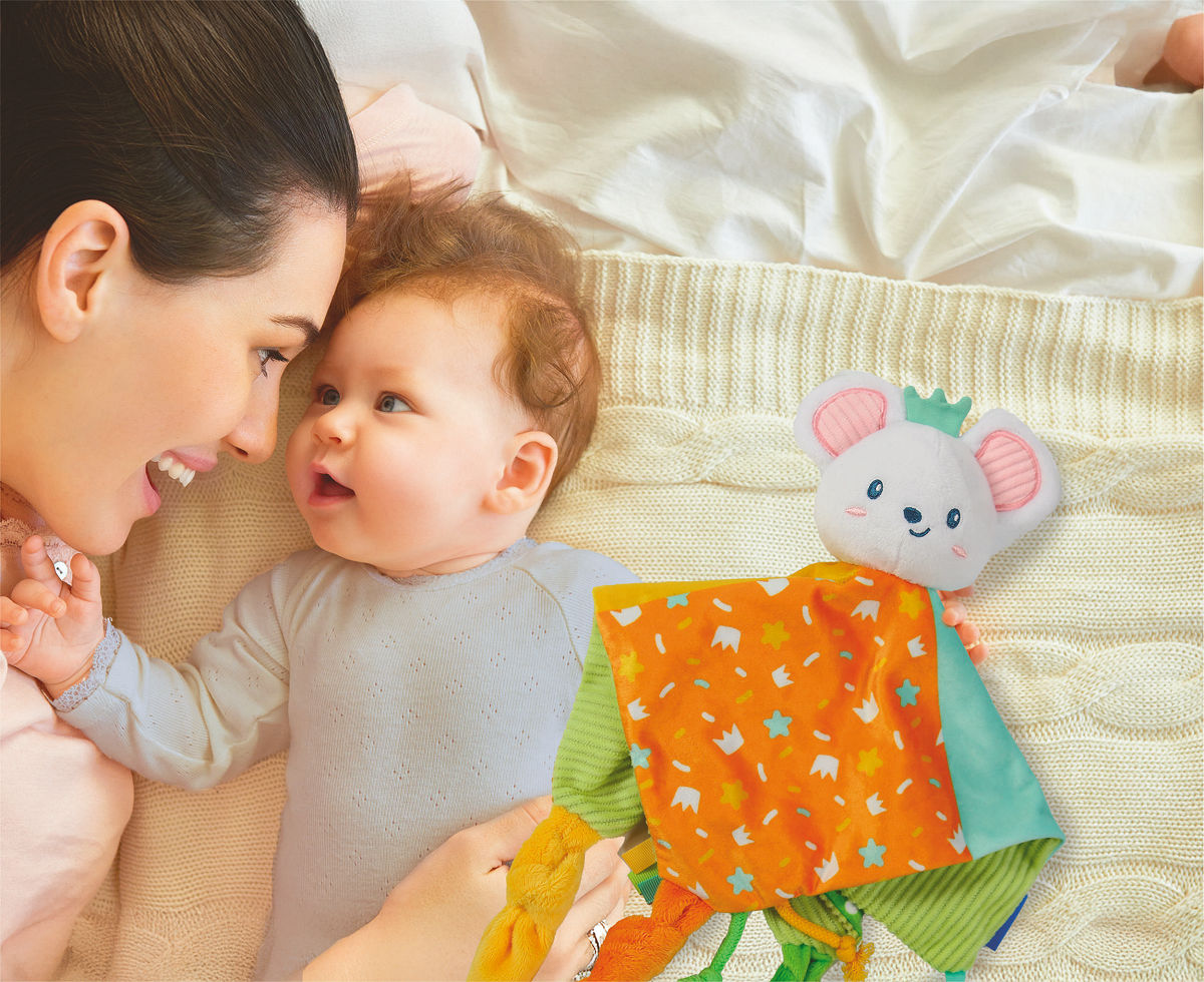 Clementoni Baby Knuffeldoekje - Muis