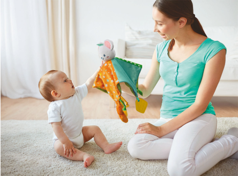 Clementoni Baby Knuffeldoekje - Muis