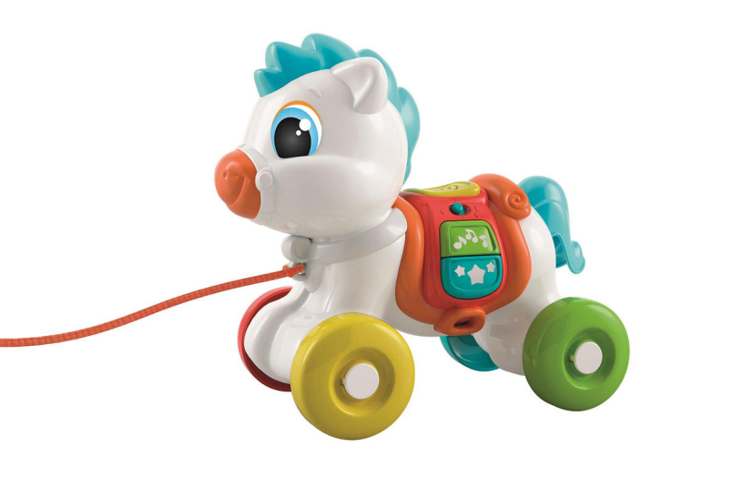 Clementoni Baby Interactieve Pony met trekkoord