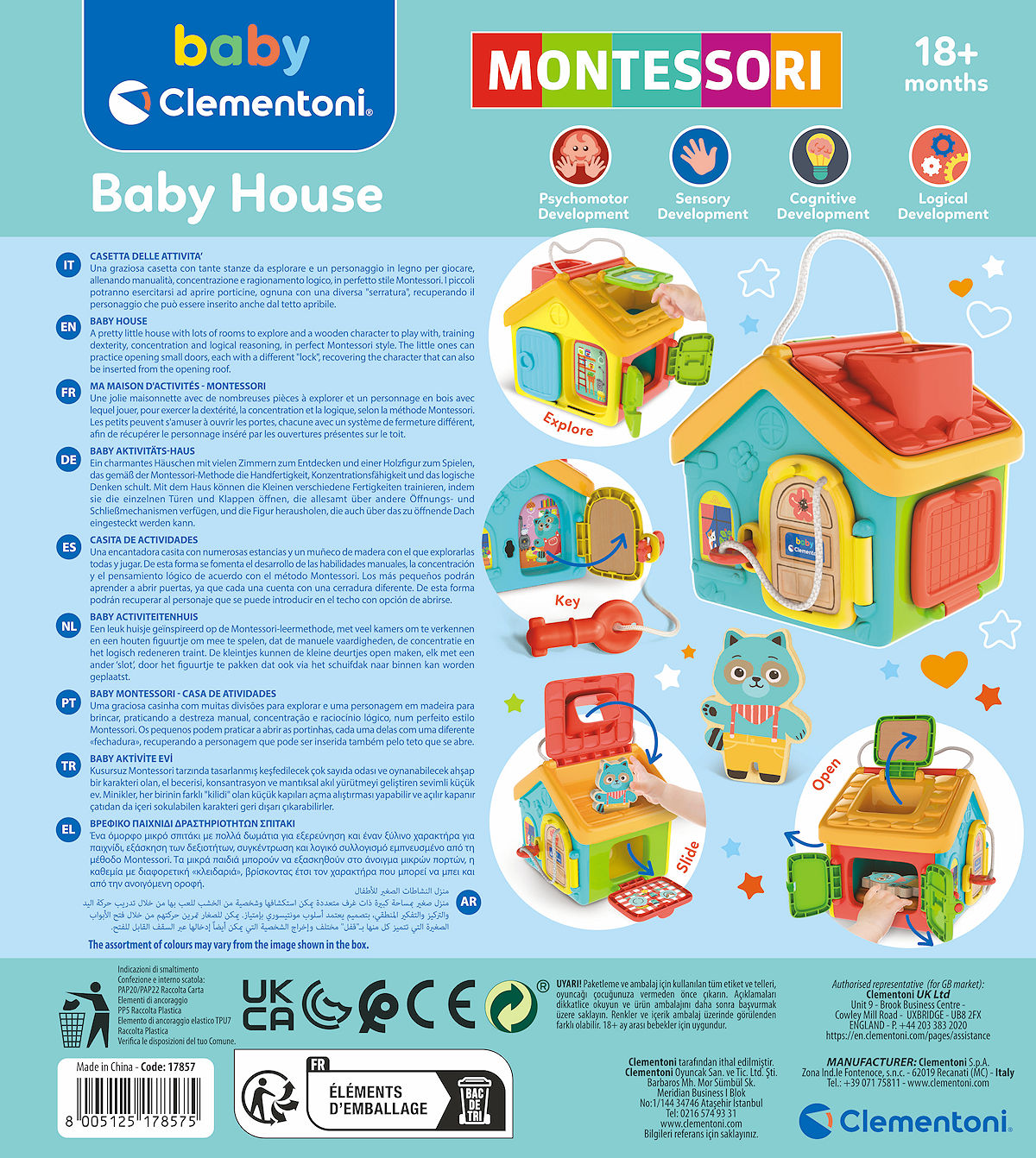 Clementoni Baby Activiteitenhuis