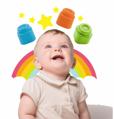 Clementoni Baby Clemmy Set 20 zachte blokken