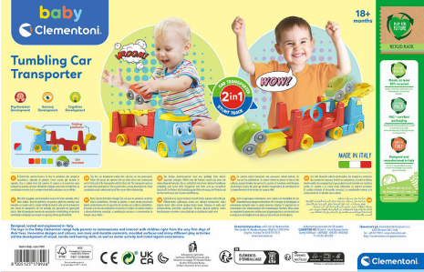 Clementoni Tumbling Cars Transporter