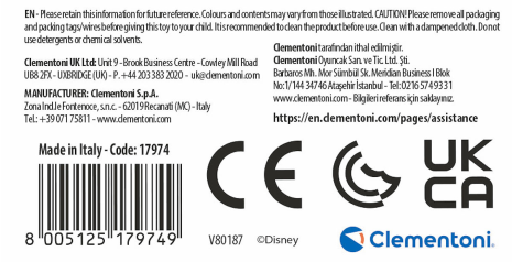 Clementoni Soft Clemmy Stitch Bus