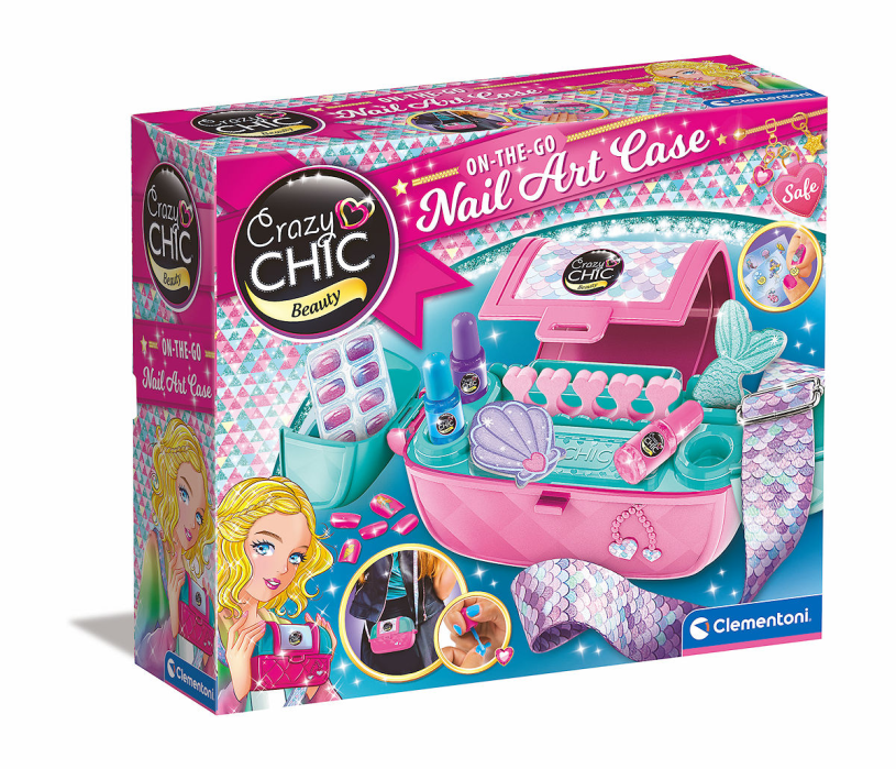 Clementoni Crazy Chic - Nail Art Case