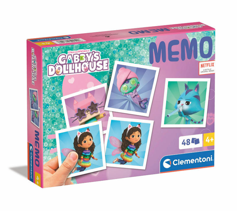 Clementoni Memo - Gabby's dollhouse