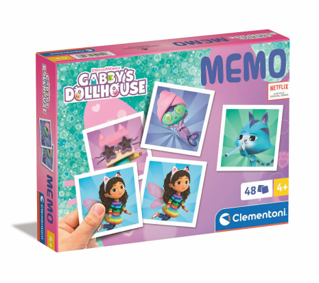 Clementoni Memo - Gabby's dollhouse