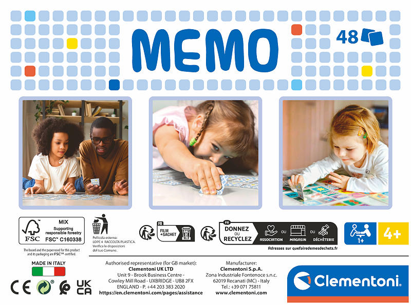 Clementoni Memo - Gabby's dollhouse