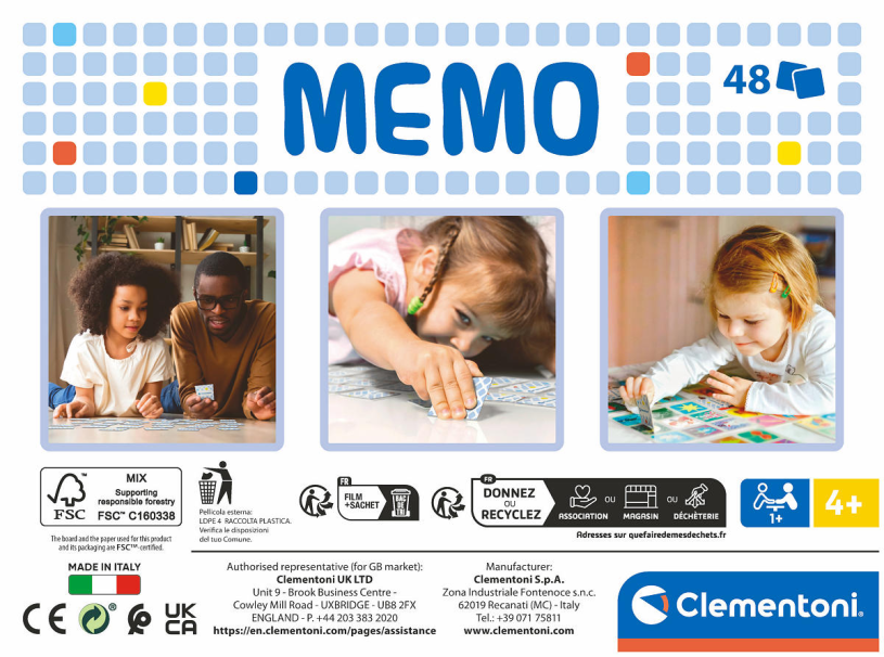 Clementoni Memo - Disney Frozen