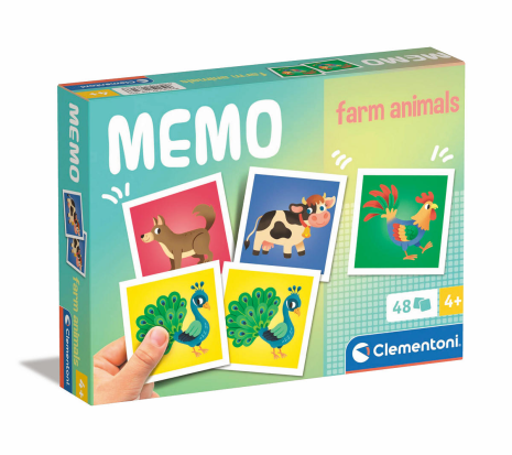 Clementoni Memo - Boerderij dieren