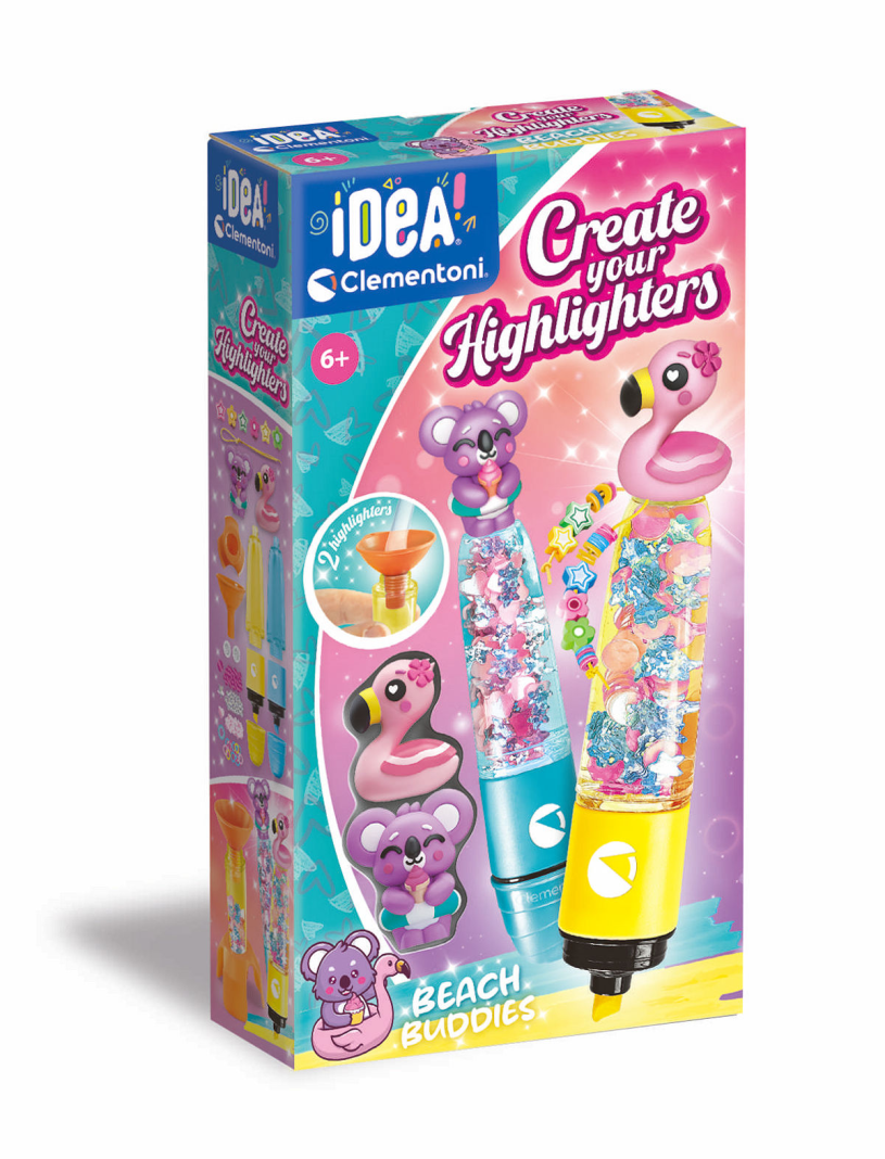 Clementoni Idea Highlighter Creator - Beach Buddies