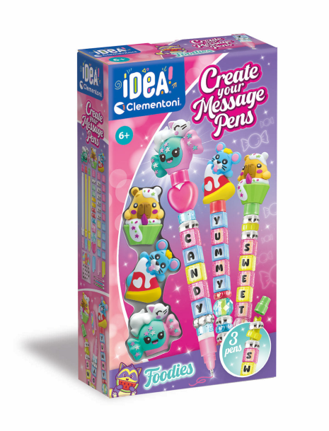 Clementoni Idea Message Pen Creator - Foodies