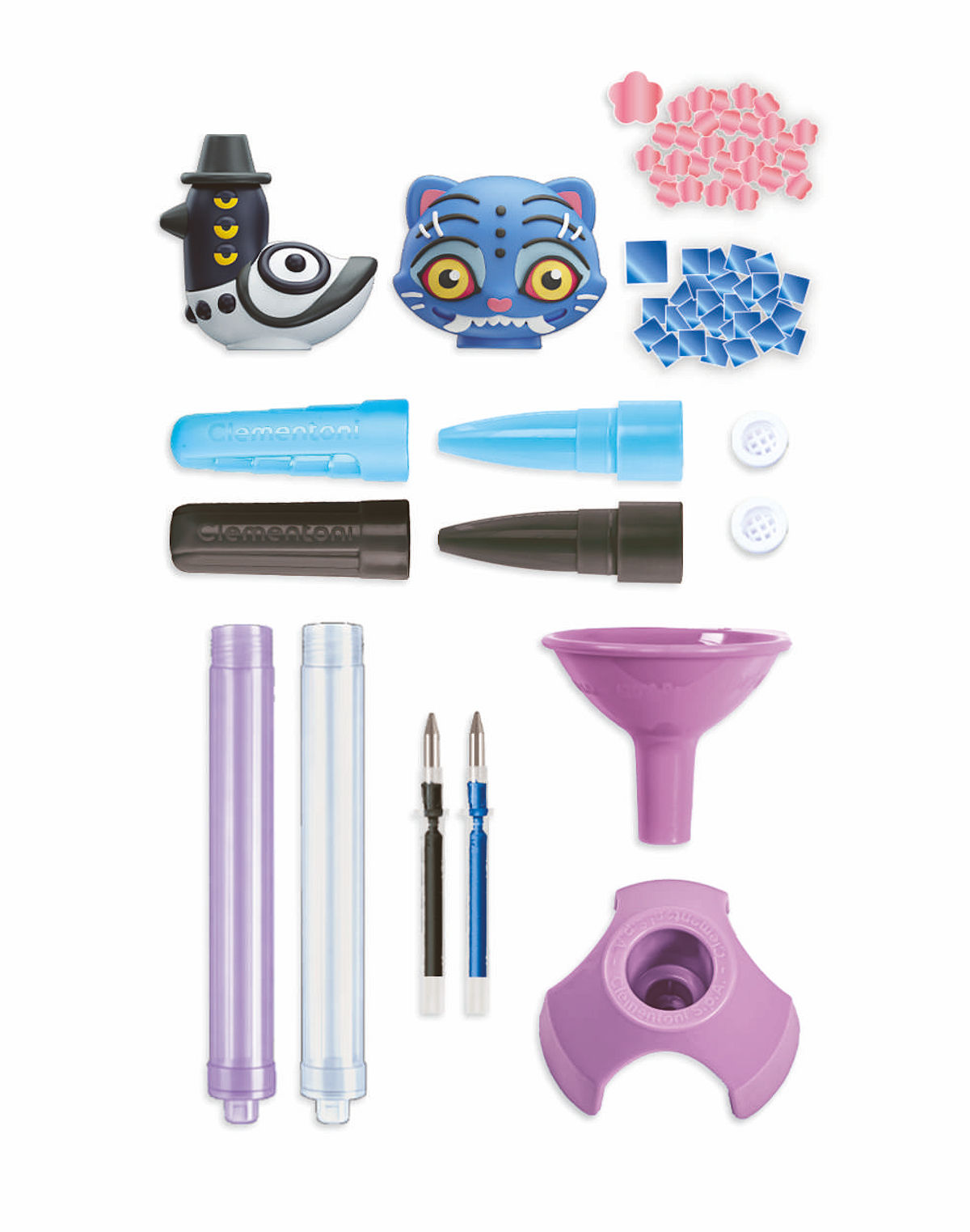 Clementoni Create Your K-Pop Pens - Rumi & Derpy