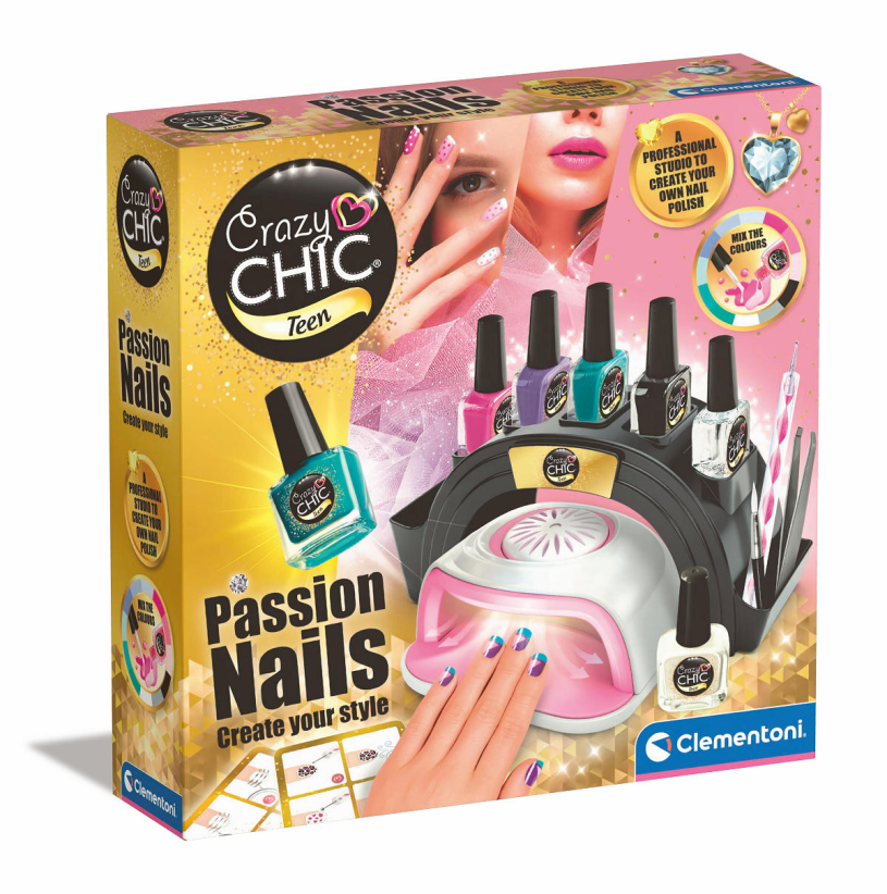 Clementoni Crazy Chic - Passion nails