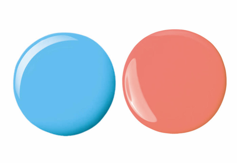 Clementoni Crazy Chic Nagellak set Paars/Oranje