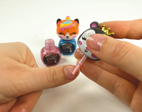 Clementoni Crazy Chic Nagellak set Paars/Oranje