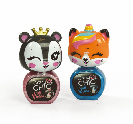 Clementoni Crazy Chic Nagellak set Paars/Oranje