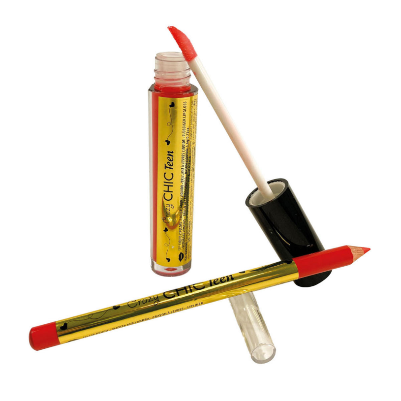 Clementoni Crazy Chic Teen Lipgloss en Potlood - Queen