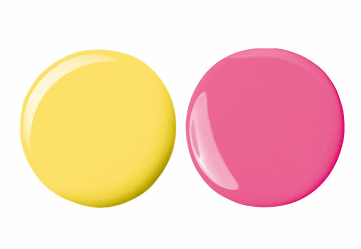 Clementoni Crazy Chic Nagellak set Roze/Geel