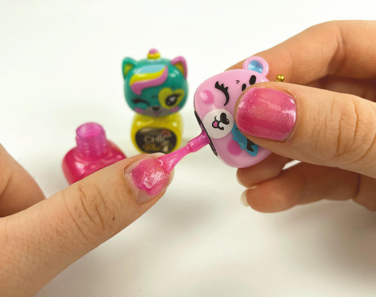 Clementoni Crazy Chic Nagellak set Roze/Geel