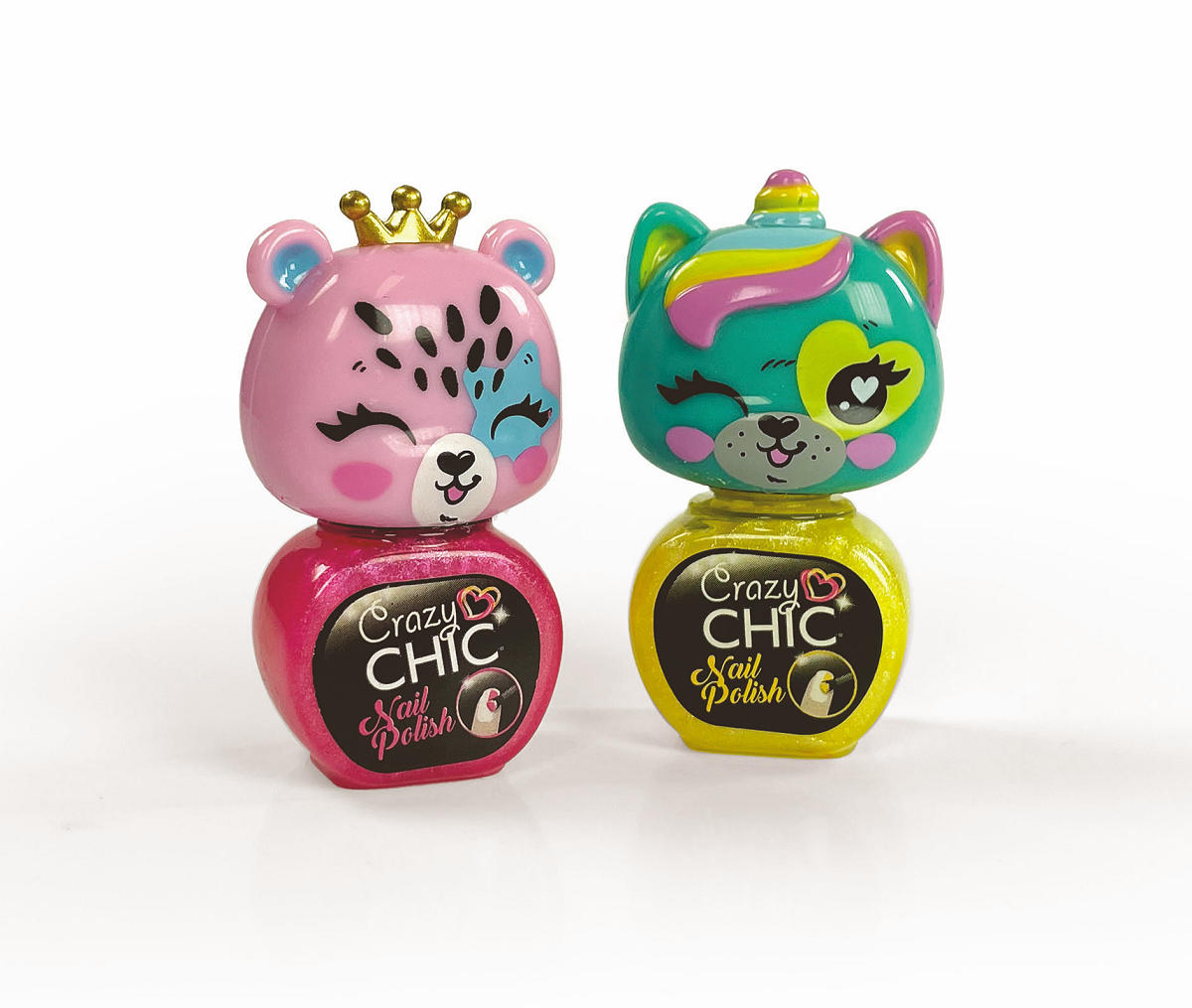 Clementoni Crazy Chic Nagellak set Roze/Geel