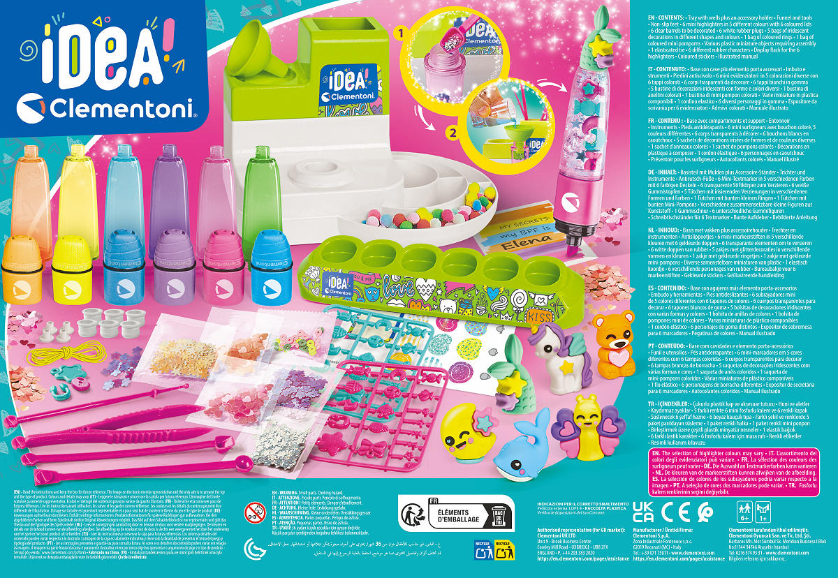 Clementoni Idea Highlighter Creator Studio