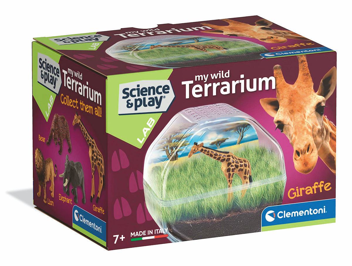 Clementoni Wetenschap en Spel - My Wild Terrarium - Giraffe
