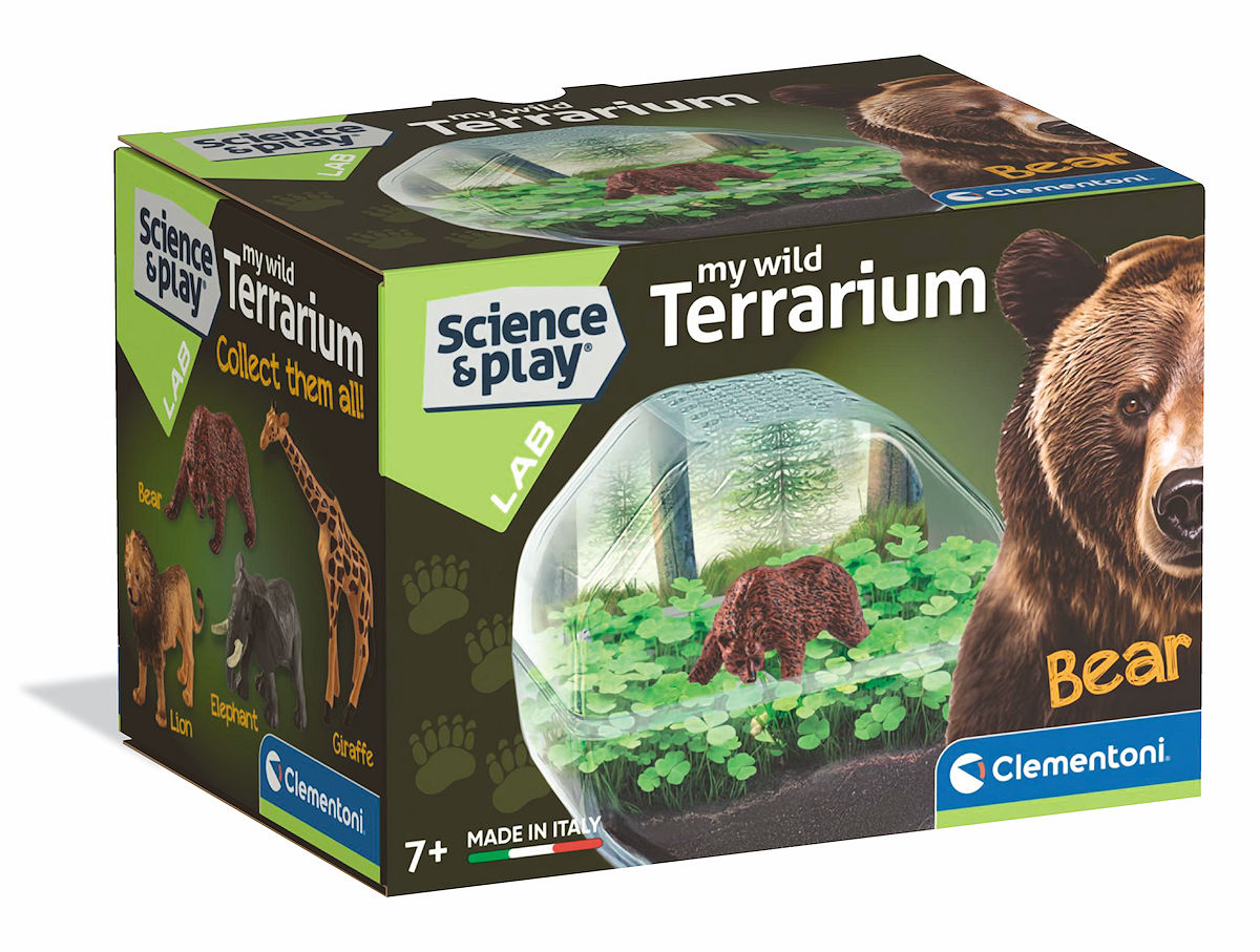 Clementoni Wetenschap en Spel - My Wild Terrarium - Beer
