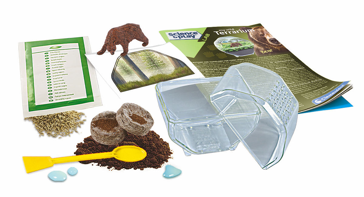 Clementoni Wetenschap en Spel - My Wild Terrarium - Beer