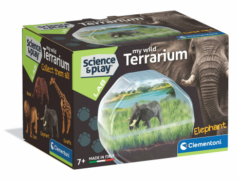 Clementoni Wetenschap en Spel - My Wild Terrarium - Olifant