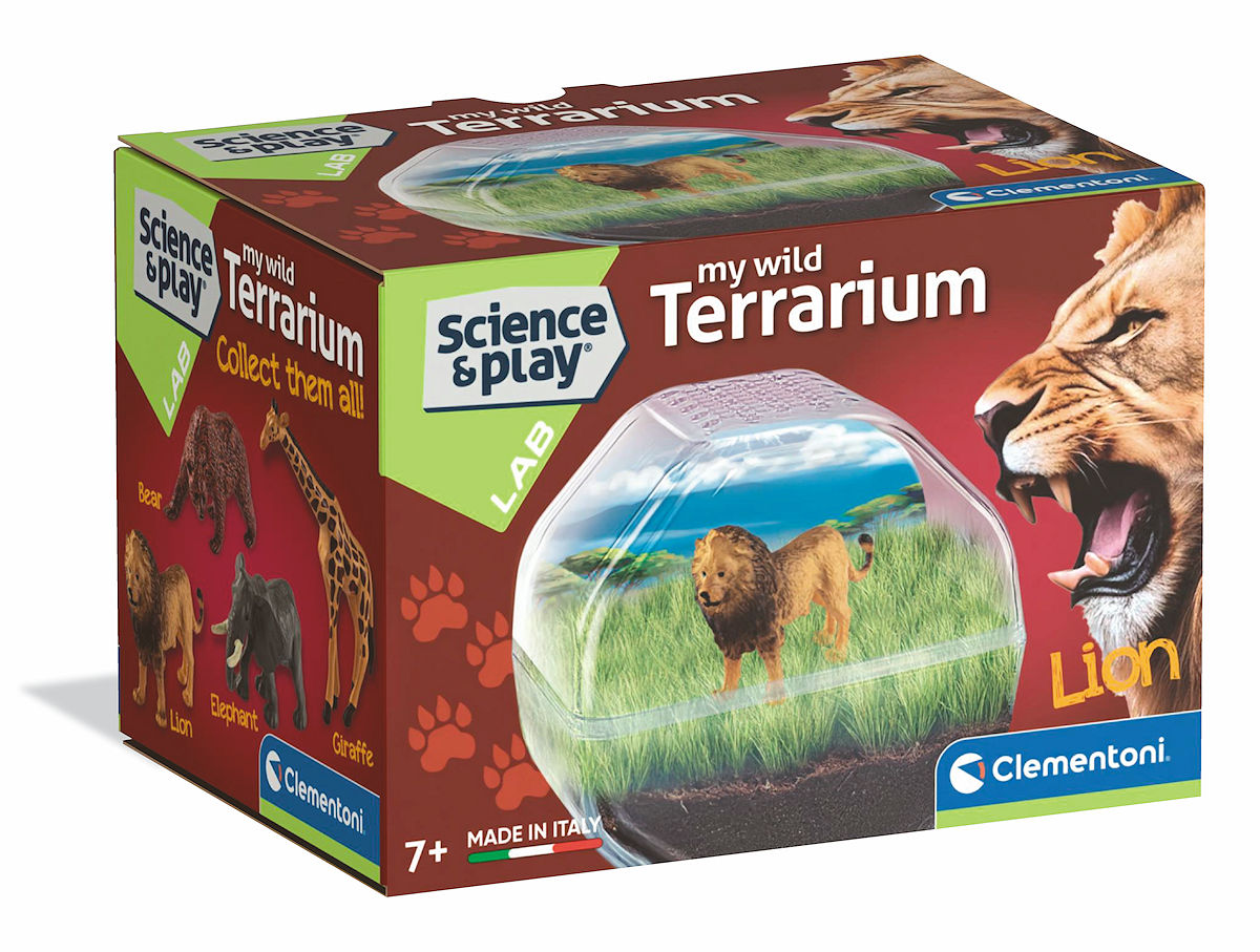 Clementoni Wetenschap en Spel - My Wild Terrarium - Leeuw