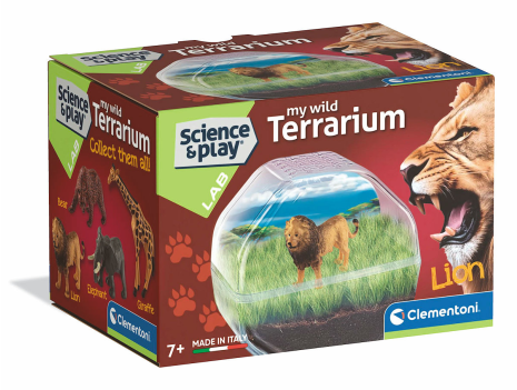 Clementoni Wetenschap en Spel - My Wild Terrarium - Leeuw