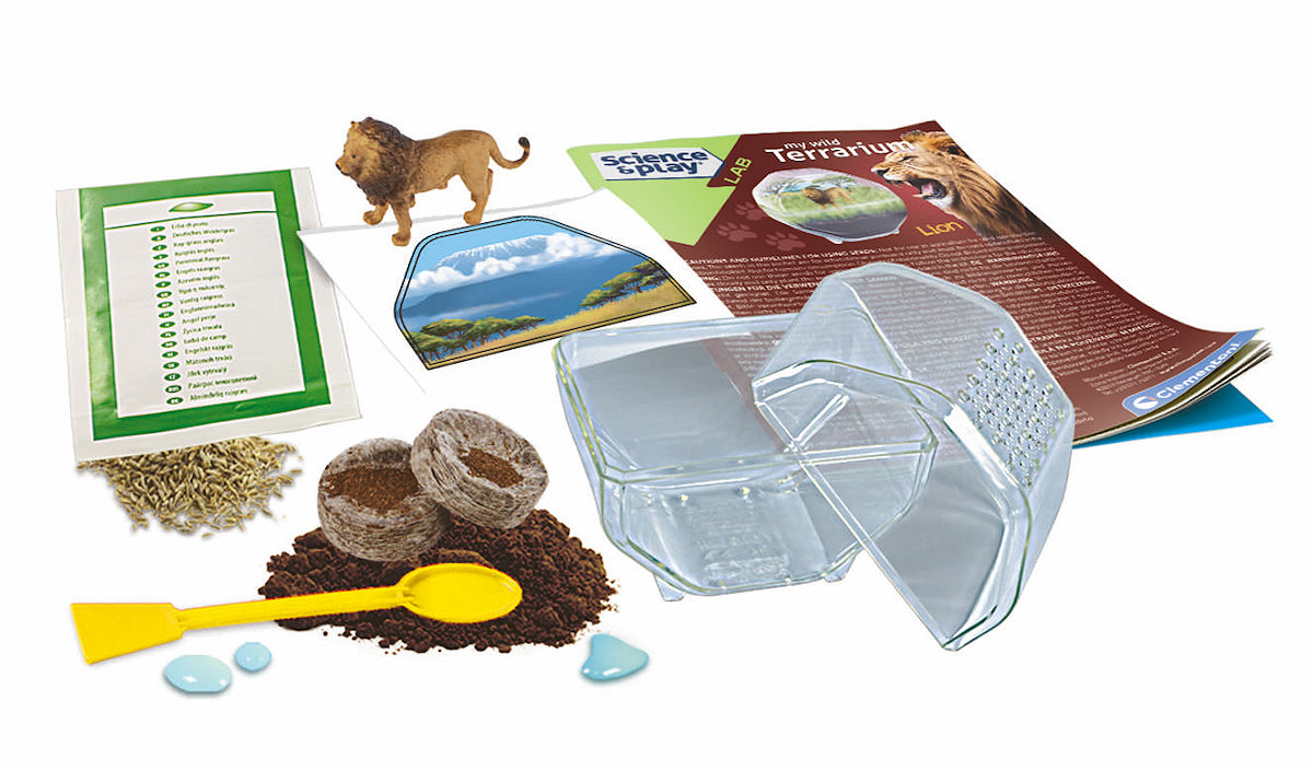 Clementoni Wetenschap en Spel - My Wild Terrarium - Leeuw