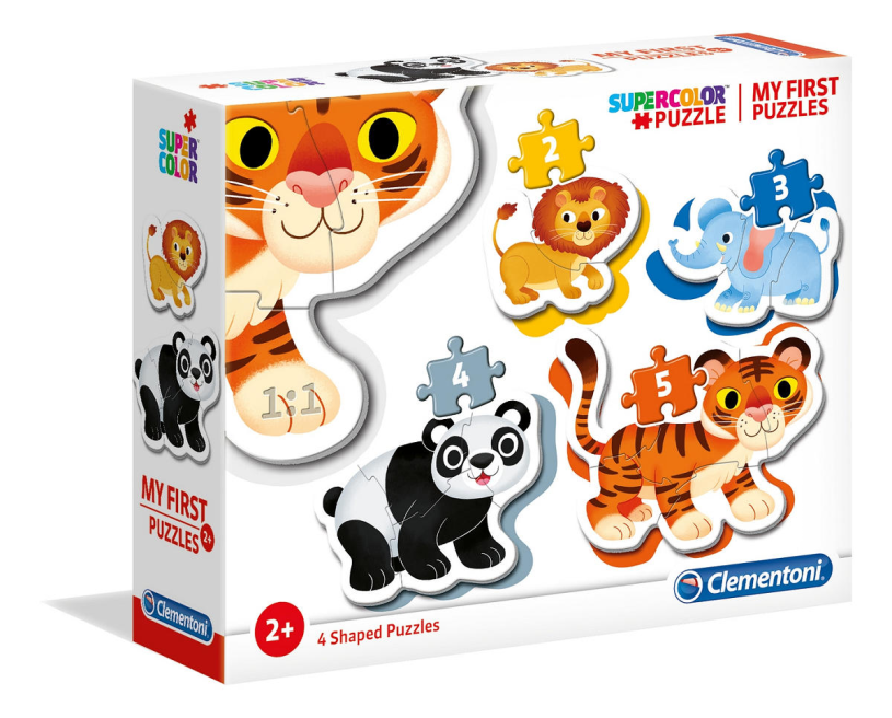 Clementoni Puzzel 2-3-4-5 stukjes Wild Animals