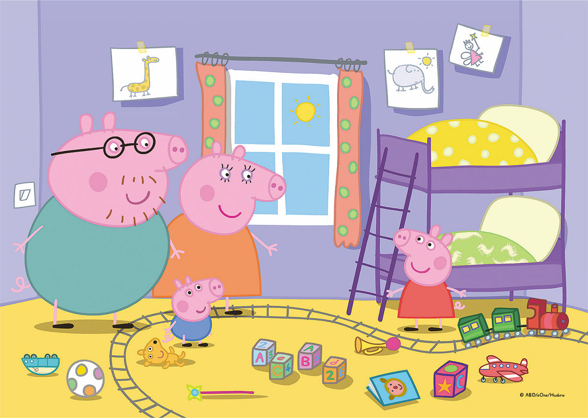 Clementoni Puzzel 2x20 stukjes Peppa Pig
