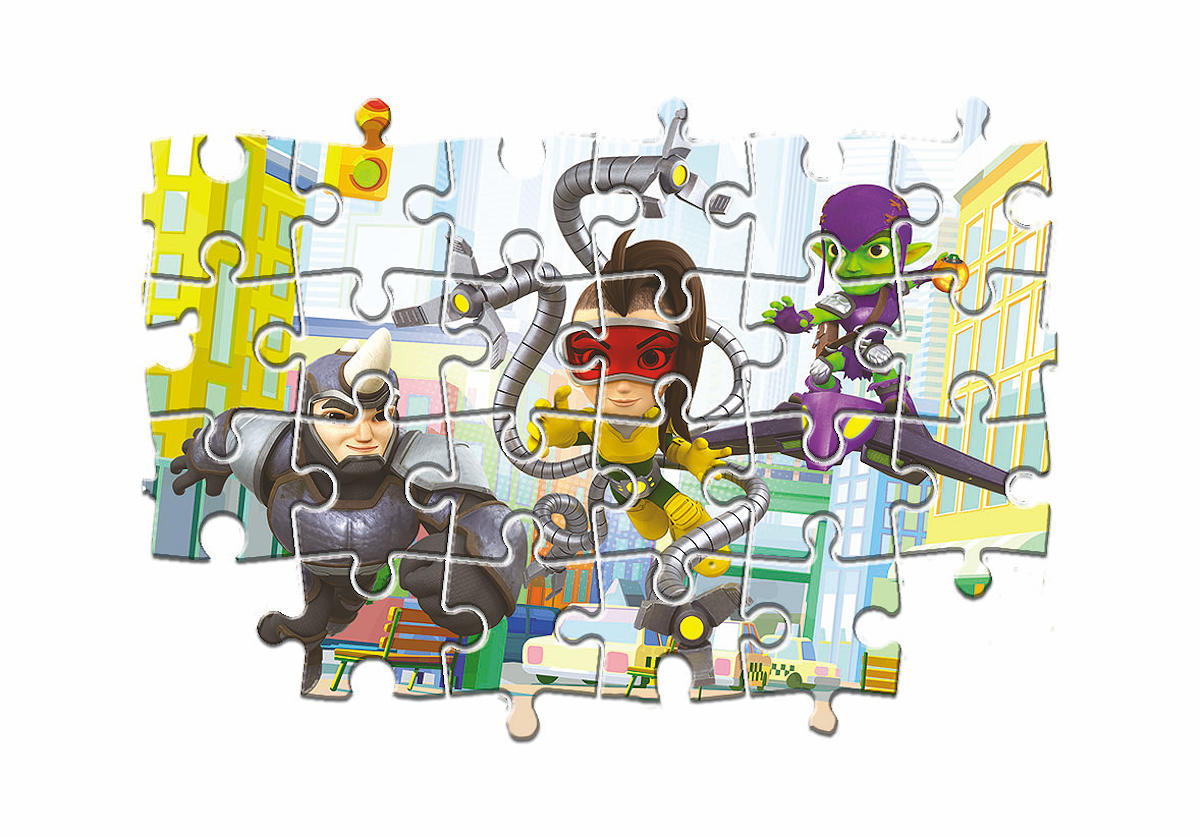 Clementoni Puzzel 2x20 stukjes - Spidey