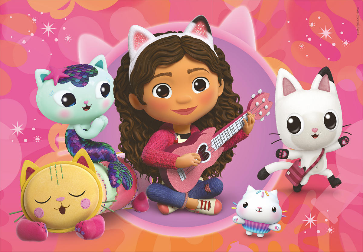 Clementoni Puzzel 2x20 stukjes Gabby´s Dollhouse