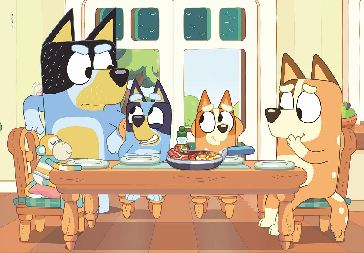 Clementoni Puzzel 2x20 stukjes - Bluey