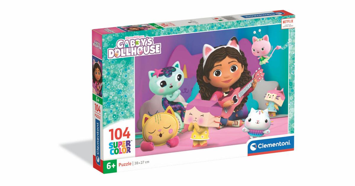 Clementoni Puzzel 104 stukjes Gabby's Dollhouse | Piccle