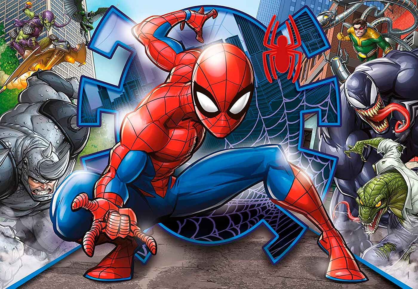 Clementoni Puzzel 104 stukjes Spider-Man