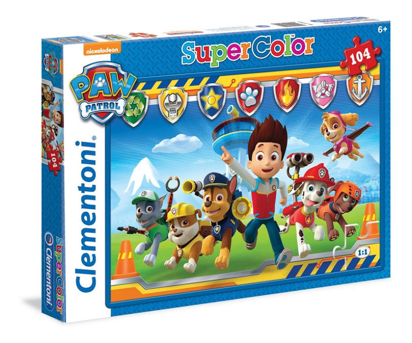 Clementoni Puzzel 104 stukjes Paw Patrol