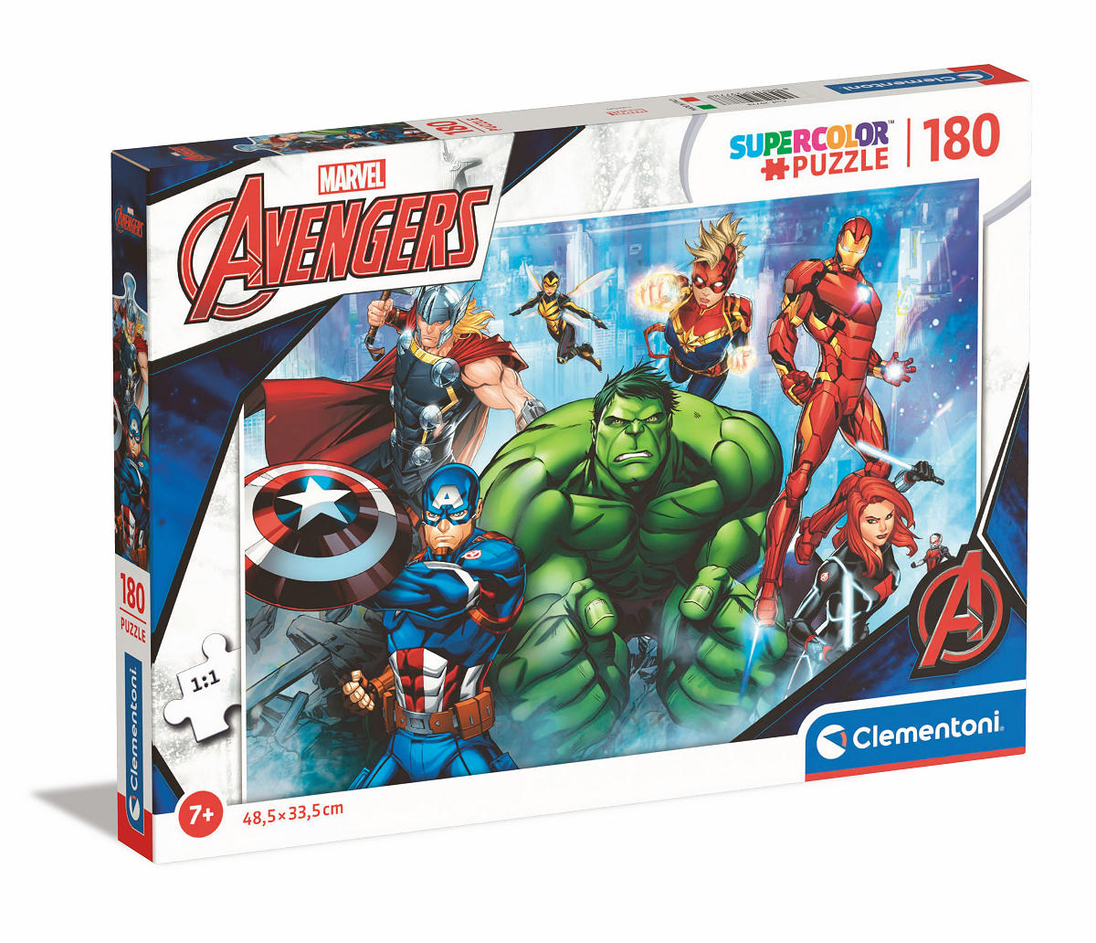 Clementoni Puzzel 180 stukjes - Avengers